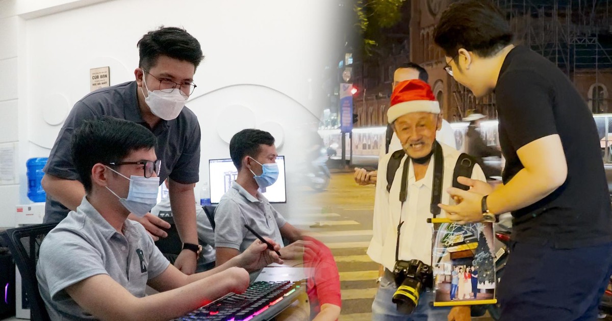 Chụp ảnh trên phố
