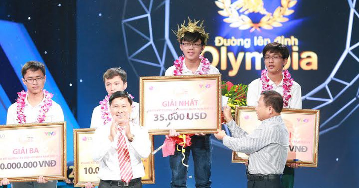 Văn Viết Đức trở thành quán quân Đường lên đỉnh Olympia 2015