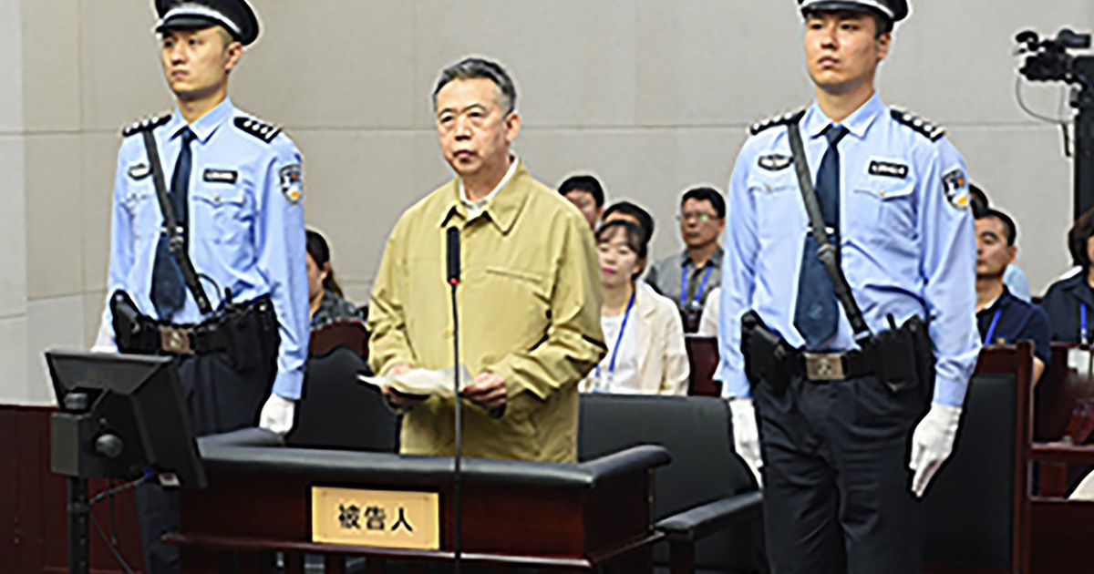 Cựu chủ tịch Interpol lãnh án tù ở Trung Quốc vì nhận hối lộ