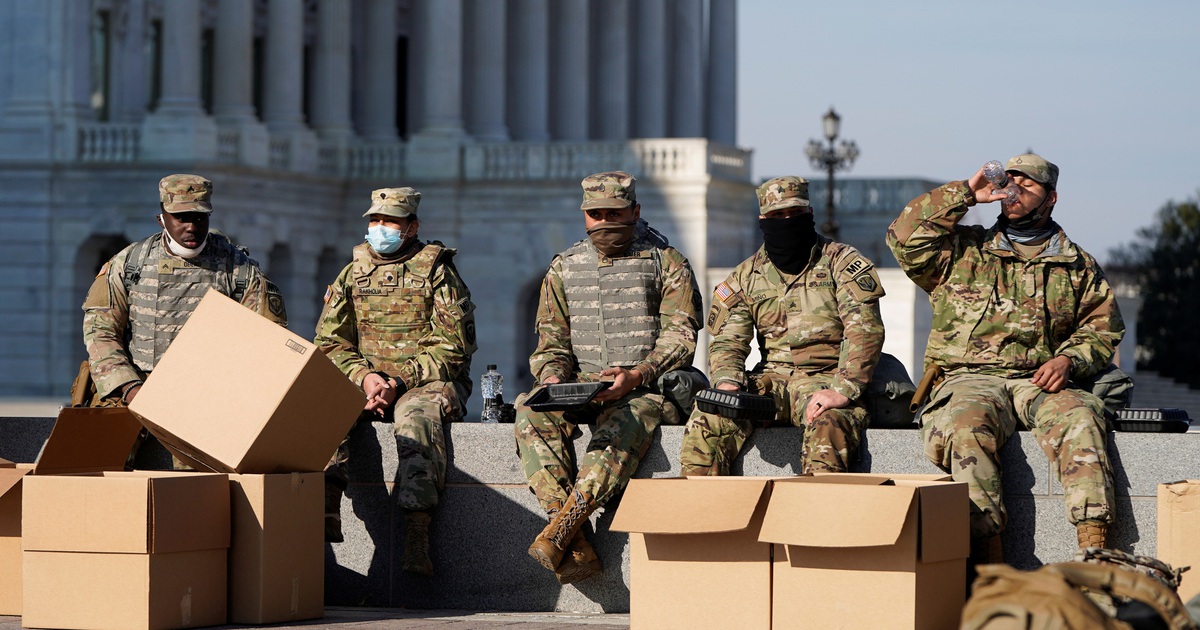 20.000 Vệ binh Quốc gia giữ an ninh cho lễ nhậm chức của ông Biden