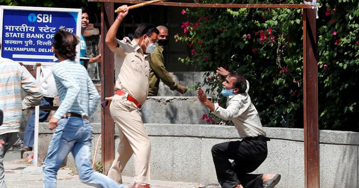 Ấn Độ chống Covid-19: vi phạm phong tỏa thì thụt dầu, ăn đòn và tập thể dục