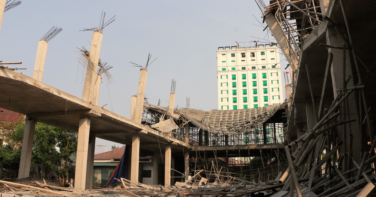 Phạt chủ đầu tư vụ 'sập sàn bê tông công trình tiệc cưới' 6 triệu đồng