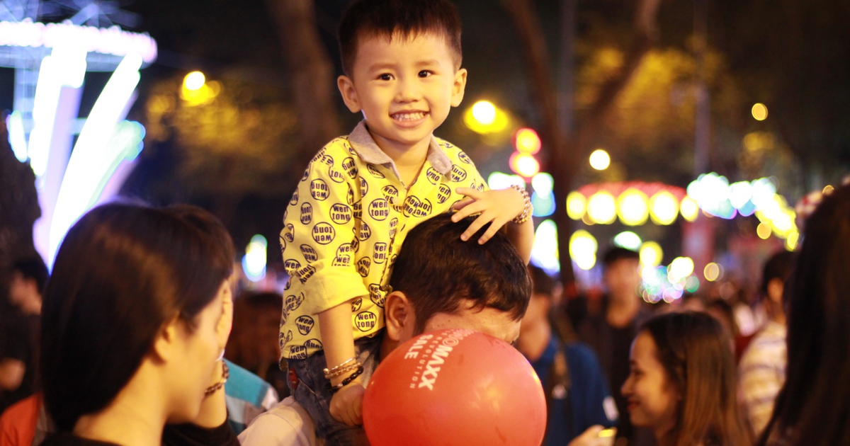 Những “thiên thần nhỏ” đón Noel cùng gia đình ở Sài Gòn