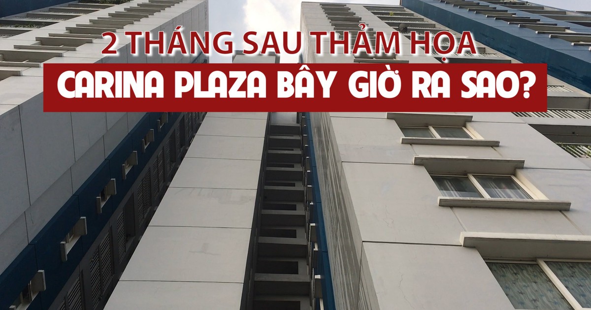 2 tháng sau thảm họa, Carina Plaza bây giờ ra sao?