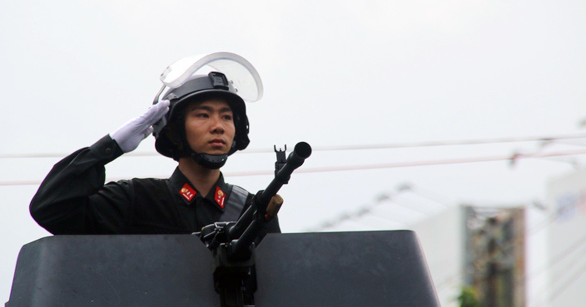 Xuất quân, diễn tập phương án bảo vệ Tuần lễ Cấp cao APEC