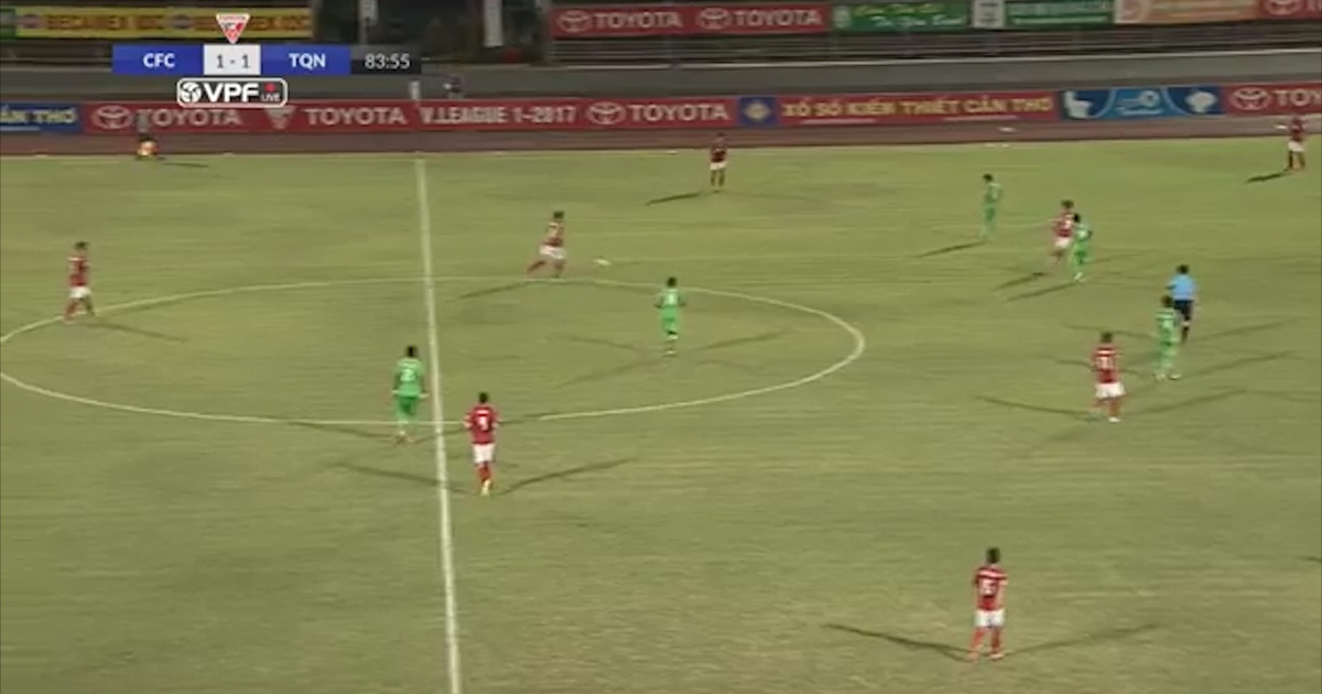 Cầm hòa Than Quảng Ninh, Cần Thơ chấm dứt chuỗi 3 trận thua