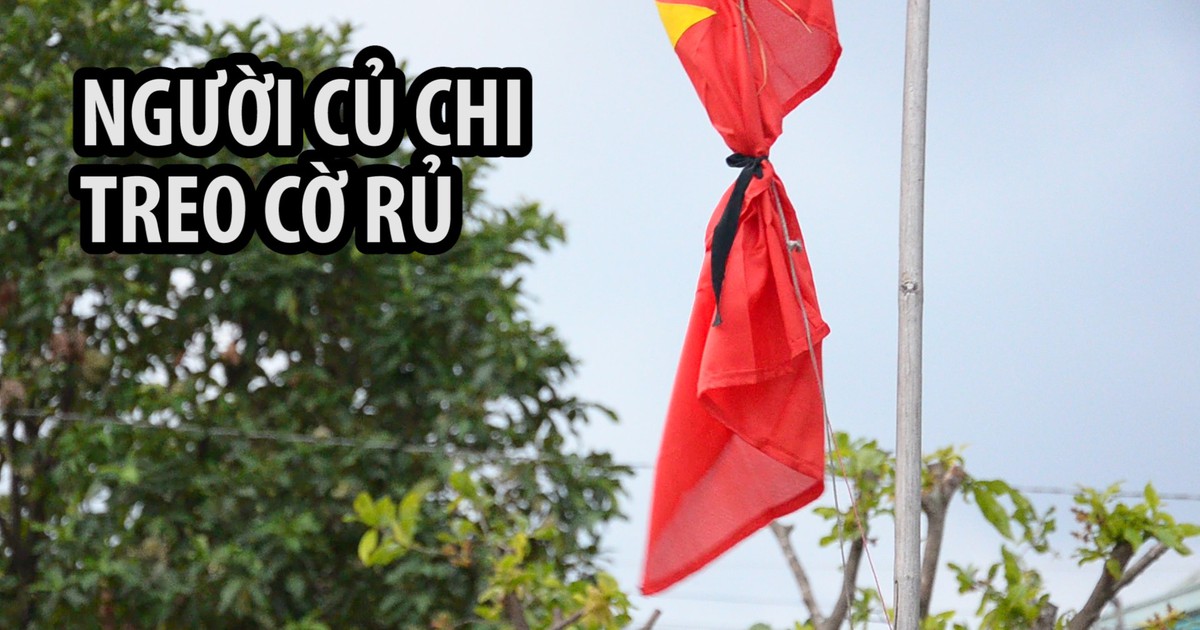 Người dân Củ Chi treo cờ rủ tưởng nhớ cố thủ tướng Phan Văn Khải