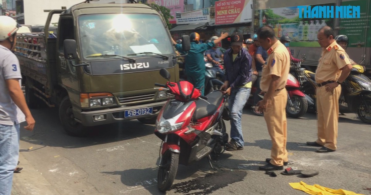 Lại xảy ra tai nạn chết người trên đường Phan Văn Trị