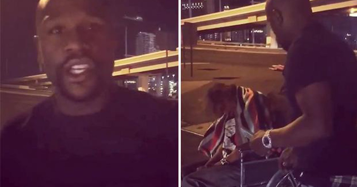 Floyd Mayweather bị ‘ném đá’ vì… hào phóng làm từ thiện