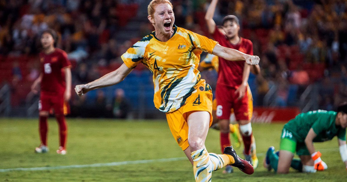 Kết quả bóng đá nữ Úc 5-0 Việt Nam: Các cô gái Úc ở đẳng cấp thế giới!