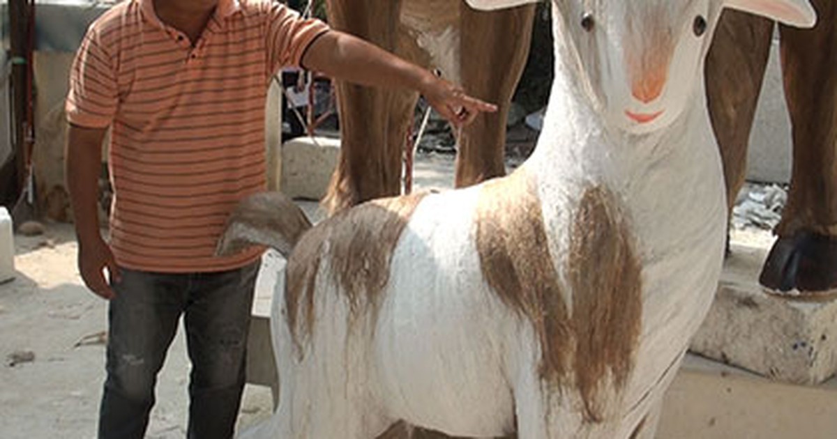 Video: Gặp gỡ người thiết kế linh vật Đường hoa Tết Ất Mùi 2015