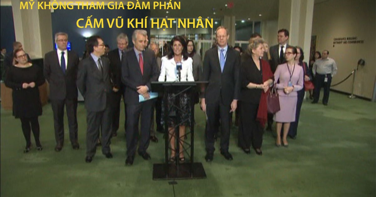 Tin nhanh Quốc tế ngày 28.3: Mỹ không tham gia đàm phán cấm vũ khí hạt nhân