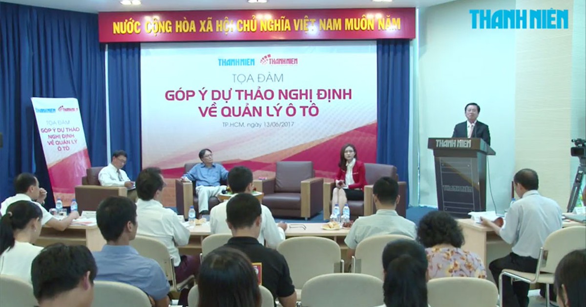 [TRỰC TIẾP] Tọa đàm góp ý dự thảo nghị định về quản lý ô tô nhập khẩu