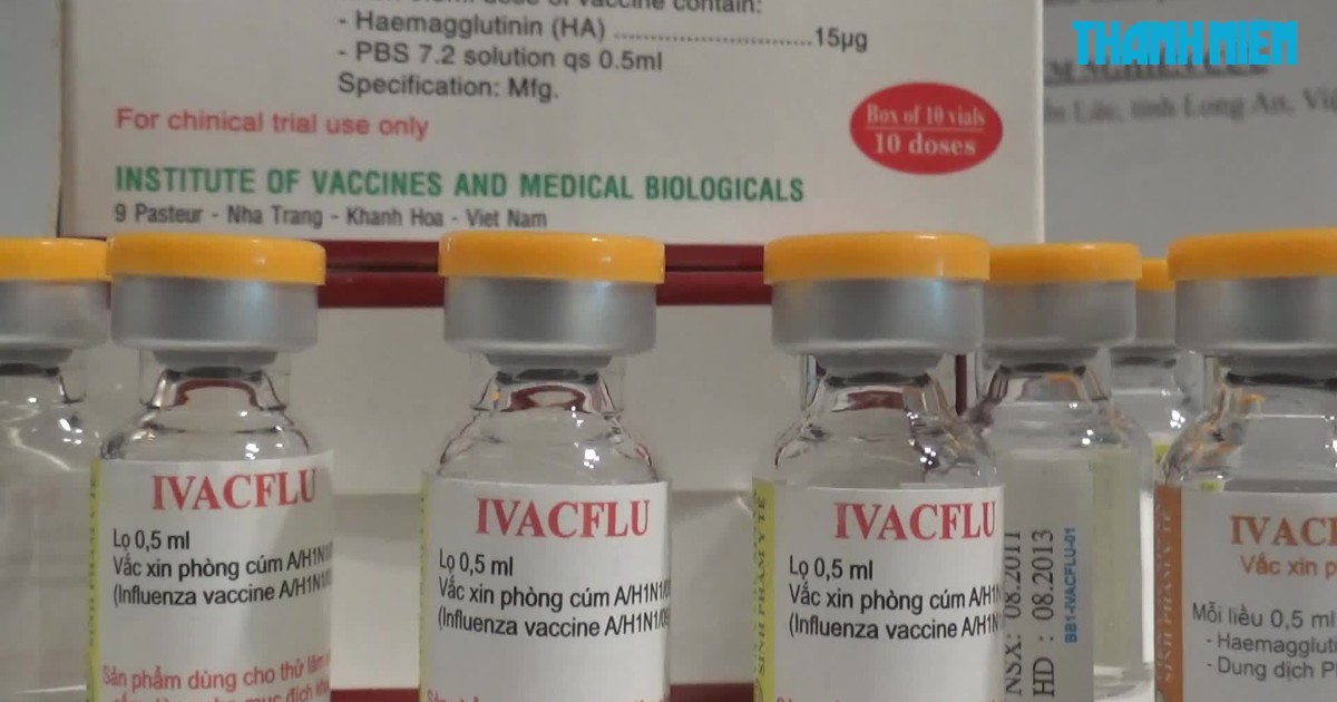 Việt Nam sản xuất thành công vắc xin cúm mùa và cúm A/H5N1