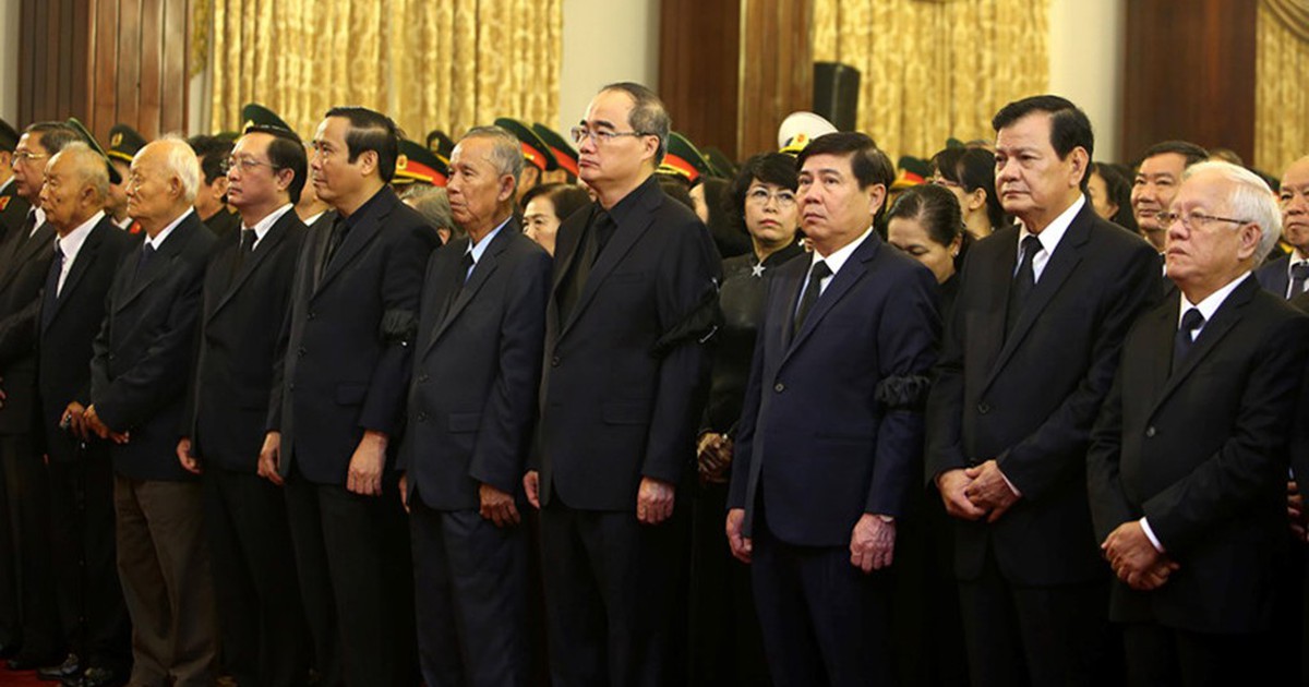 TP.HCM: Lễ truy điệu Chủ tịch nước Trần Đại Quang được tổ chức trọng thể tại hội trường Thống Nhất