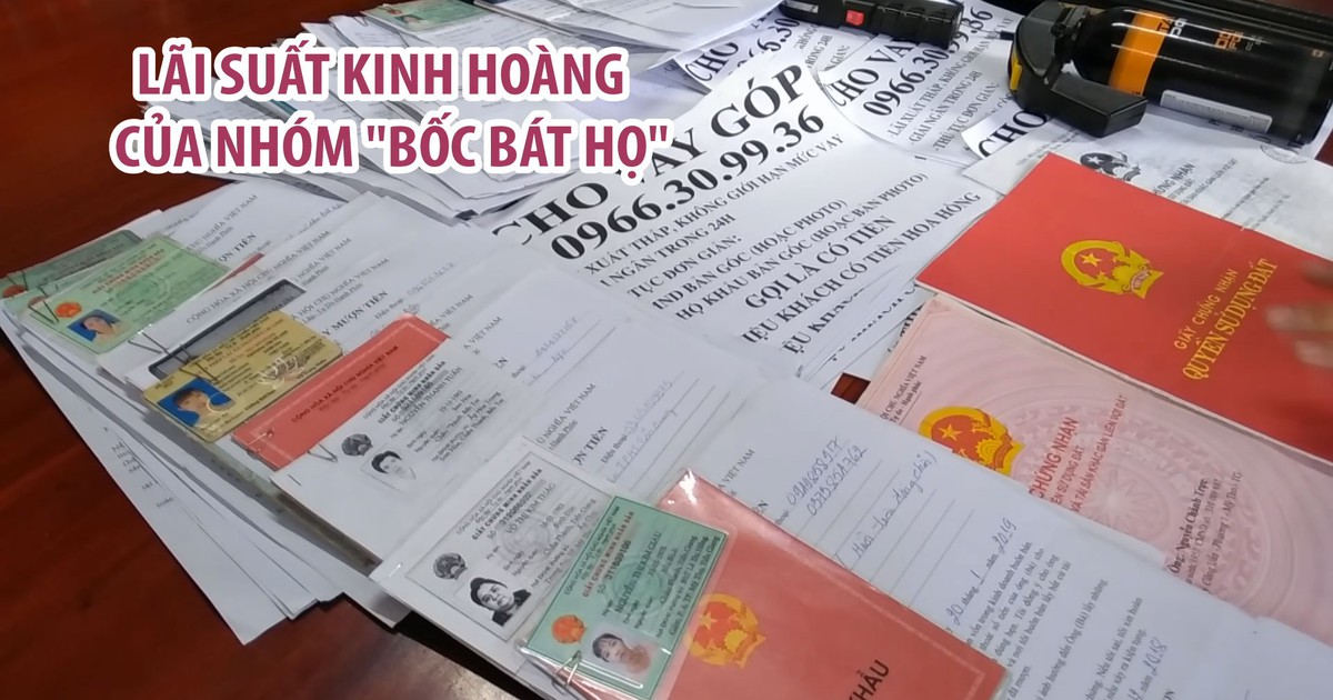 Lãi suất kinh hoàng của nhóm "bốc bát họ" tàng trữ vũ khí
