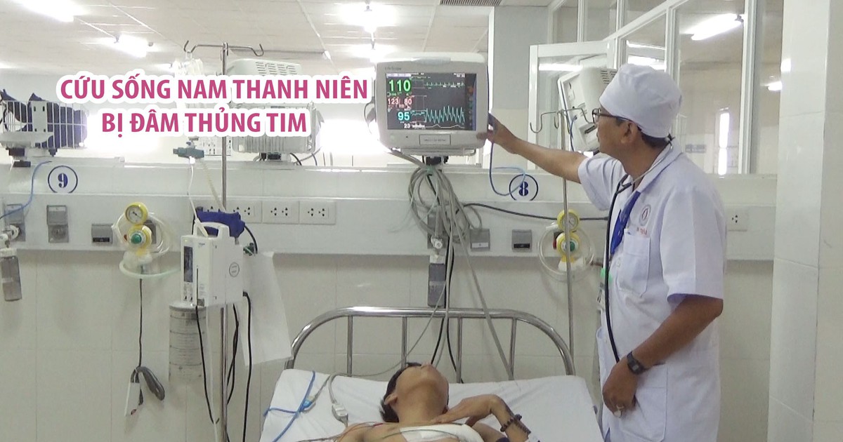 Cứu sống nam thanh niên bị đâm thủng tim nguy kịch tính mạng