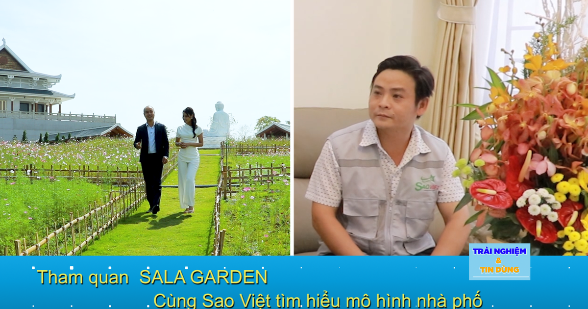 Cùng Sao Việt tìm hiểu mô hình nhà phố; Tham quan Hoa viên nghĩa trang SALA GARDEN