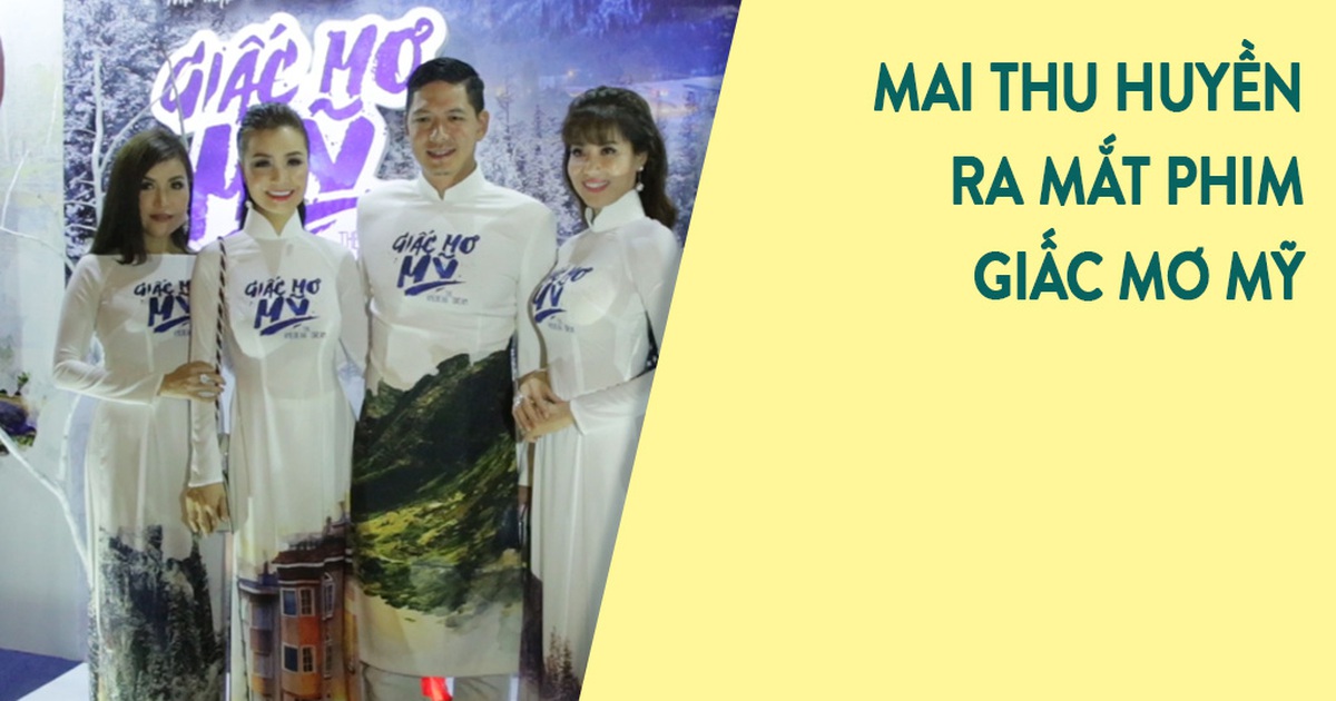 Mai Thu Huyền, Bình Minh trình làng phim Giấc mơ Mỹ