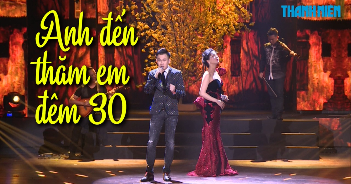 Lệ Quyên, Dương Triệu Vũ song ca ăn ý 'Anh đến thăm em đêm 30'