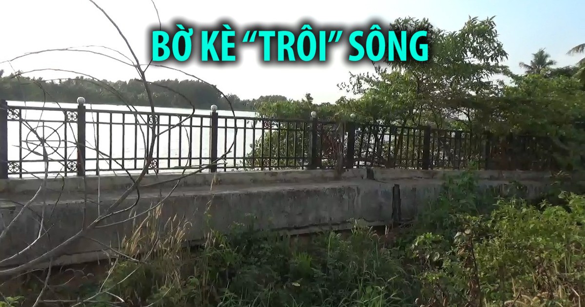 Bờ kè tiền tỉ “trôi” sông chưa đơn vị nào chịu trách nhiệm