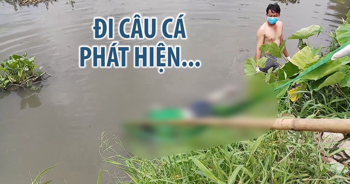 Đi câu cá, phát hiện thi thể trôi trên con rạch không tên