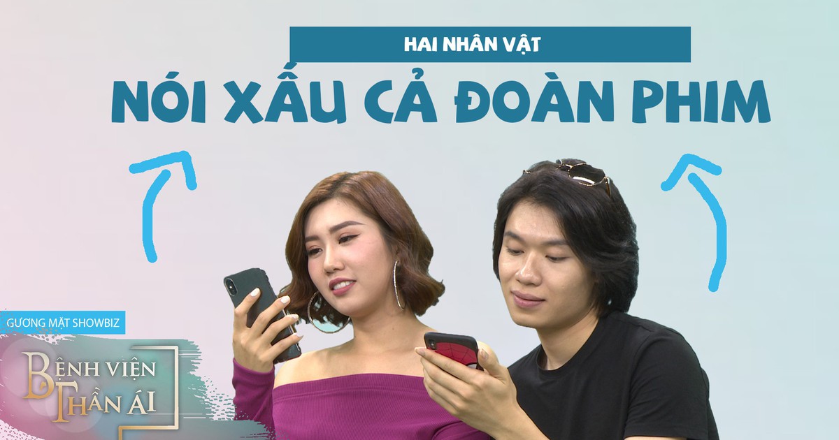 Quang Trung – Thúy Ngân bị lật tẩy chuyện nói xấu cả đoàn phim Bệnh viện thần ái