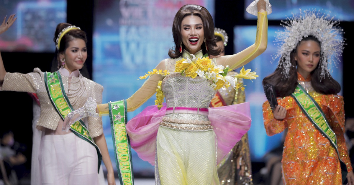 Bế mạc Tuần lễ thời trang: Võ Hoàng Yến giành 'vương miện' sau 12 năm