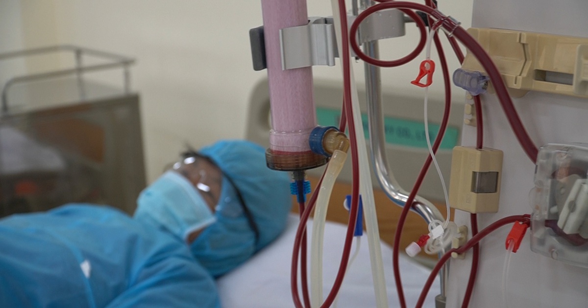 Khu chạy thận đặc biệt cho người đang cách ly do Covid-19