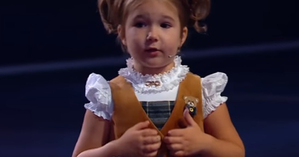 Bé gái 4 tuổi nói lưu loát 7 thứ tiếng: Nga, Anh, Trung Quốc, Ả Rập...