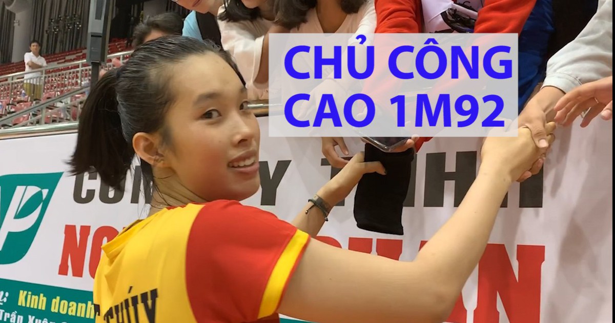 Fan vây kín "hot girl" bóng chuyền 1m92 của Việt Nam