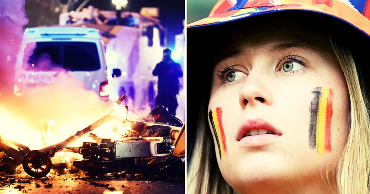 Cầu thủ Bỉ ẩu đả, CĐV nước nhà gây rối vì kết quả thất vọng