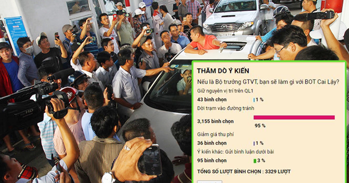 Bạn đọc Thanh Niên: 'Mong mỏi dời trạm BOT Cai Lậy về đúng chỗ'