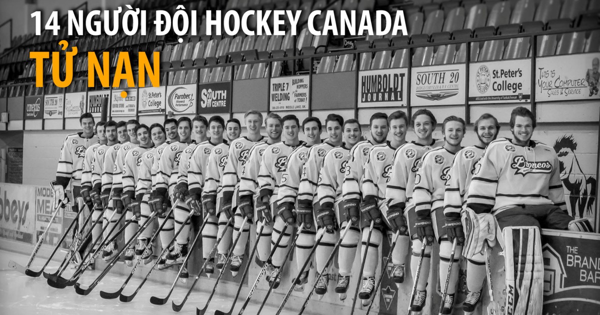 Tai nạn giao thông, 14 vận động viên trẻ thiệt mạng ở Canada