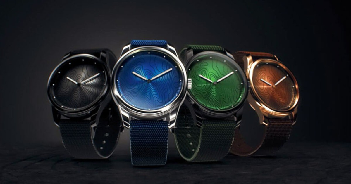 Yêu thời trang và môi trường? Đã có đồng hồ làm từ rác thải nhựa