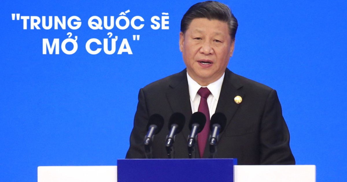 Chủ tịch Tập Cận Bình cam kết Trung Quốc mở rộng cửa đón nhập khẩu