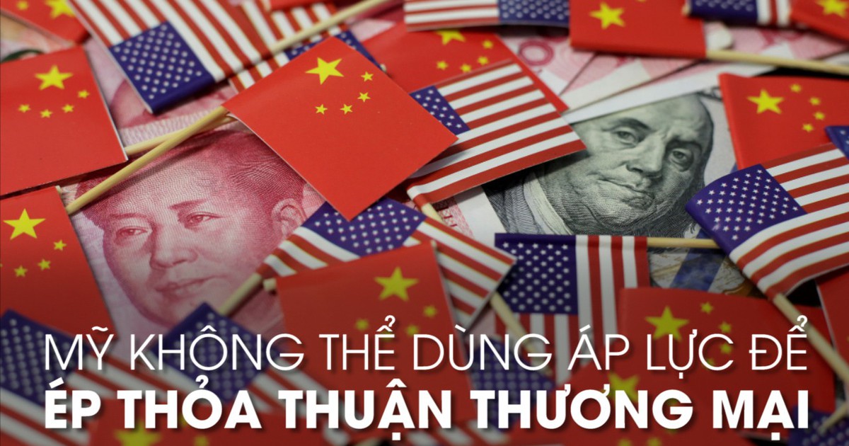 Trung Quốc nhấn mạnh Mỹ không thể dùng áp lực để ép buộc thỏa thuận thương mại