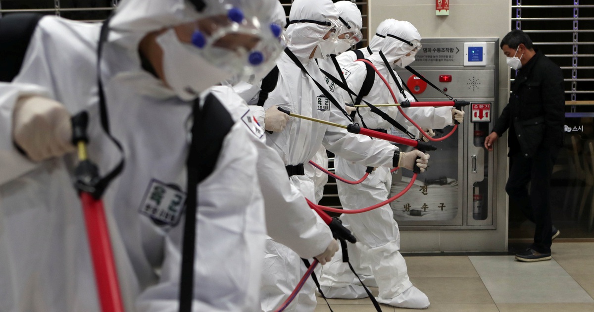 Bé 45 ngày tuổi nhiễm virus corona tại Hàn Quốc, cha là thành viên Tân Thiên Địa