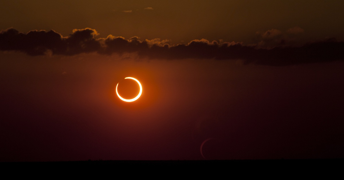 Nhật thực 'vòng lửa' bao lâu xảy ra một lần?