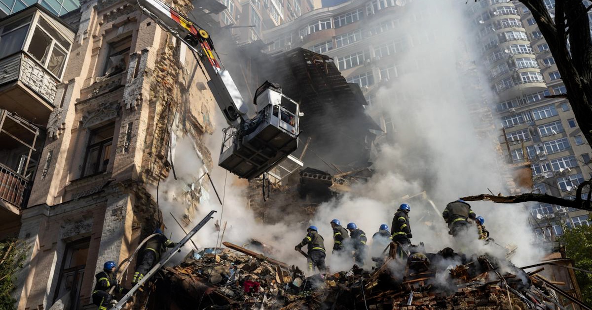 Loạt tên lửa Nga bắn vào hạ tầng điện, năng lượng ở Kyiv và nhiều thành phố Ukraine