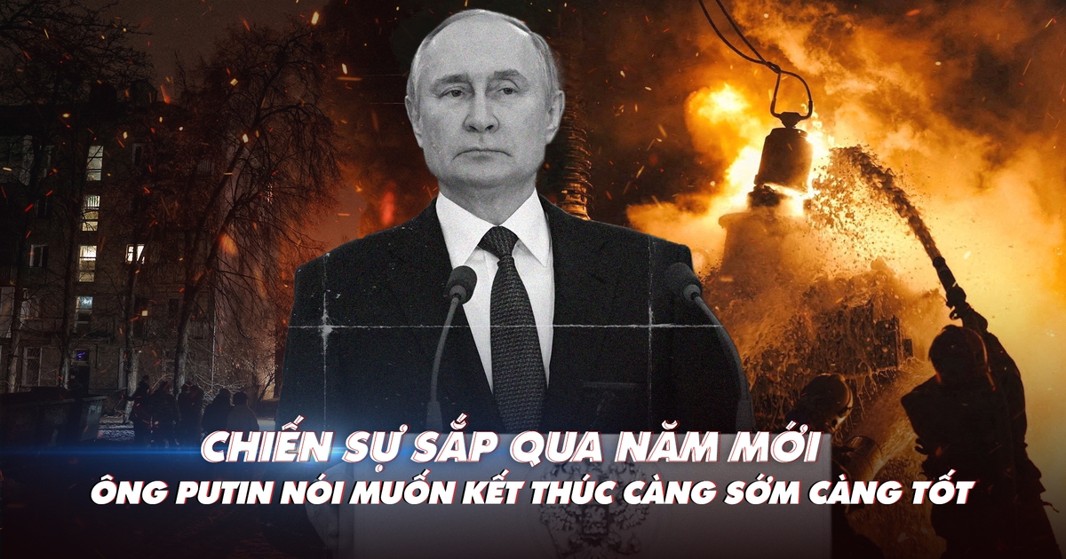 Xem nhanh: Ngày 302 chiến dịch, ông Putin nói không muốn kéo dài, bộ trưởng quốc phòng Nga lại thị sát ở Ukraine