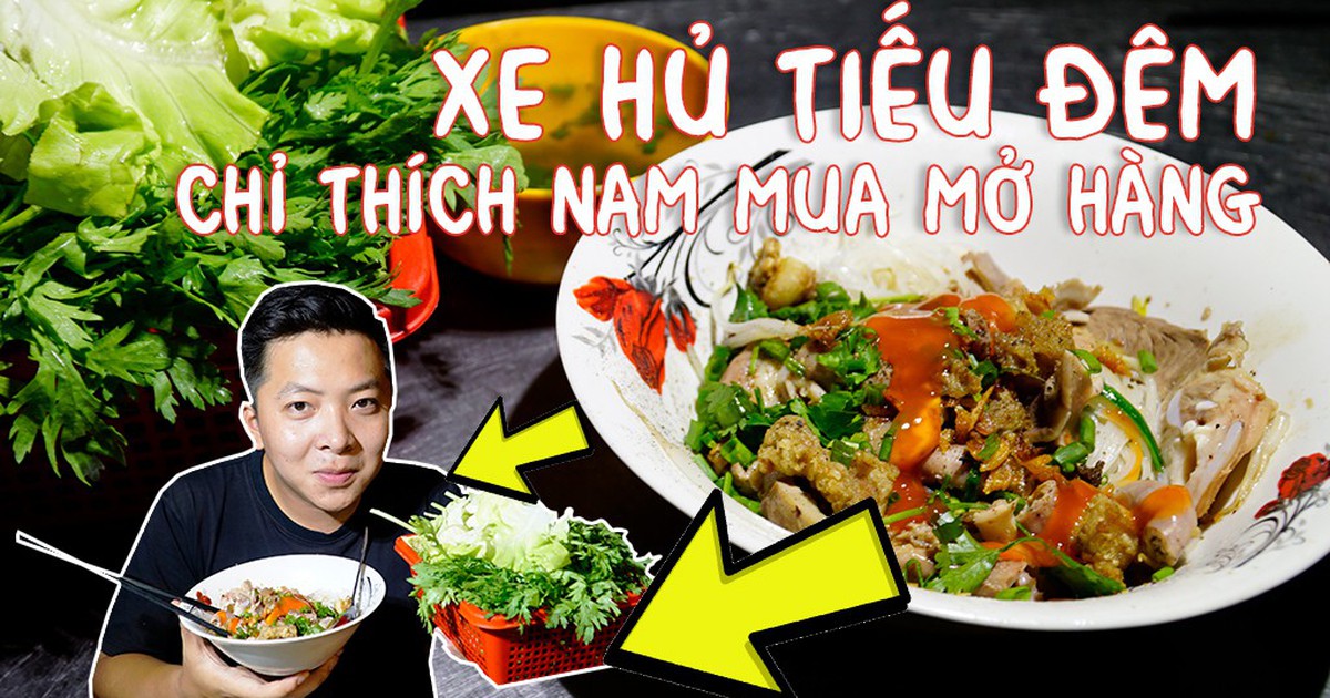 [360 ĐỘ NGON] Giải mã xe hủ tiếu đêm chỉ thích nam mua mở hàng