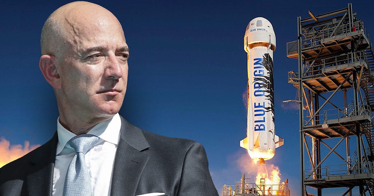 Tỉ phú Bezos trước giờ tạo ra lịch sử bằng chuyến bay 'du lịch' lên không gian
