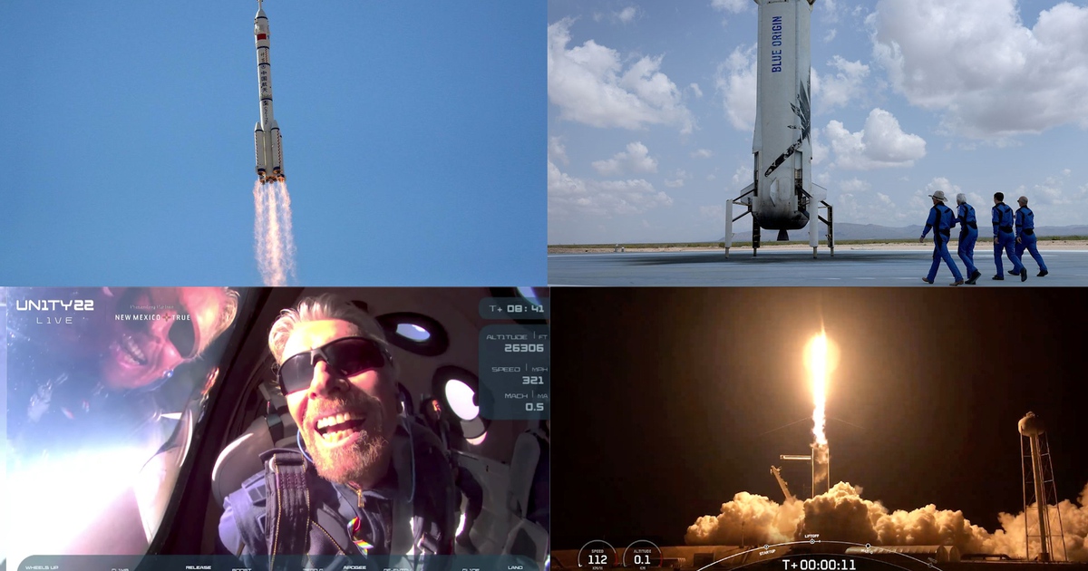 Những cột mốc nào được lập nên trong khám phá không gian năm 2021?