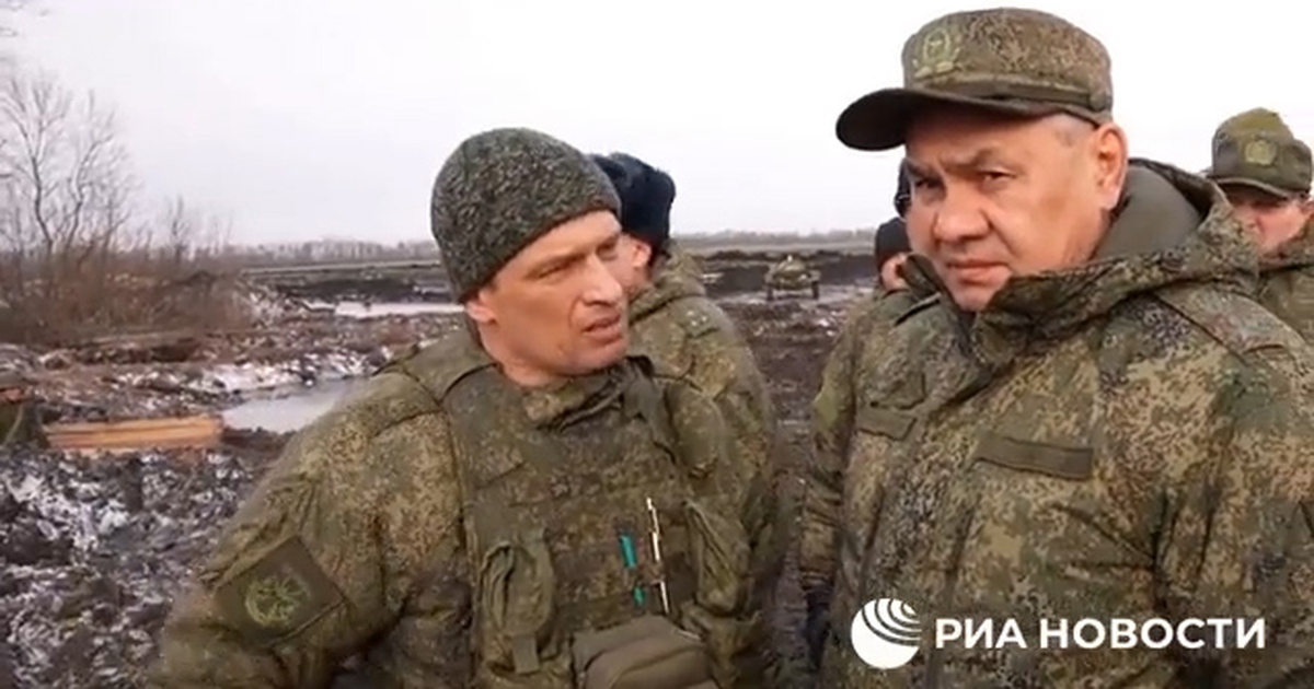 Bộ trưởng quốc phòng Nga Shoigu lại đi thị sát tiền tuyến ở Ukraine