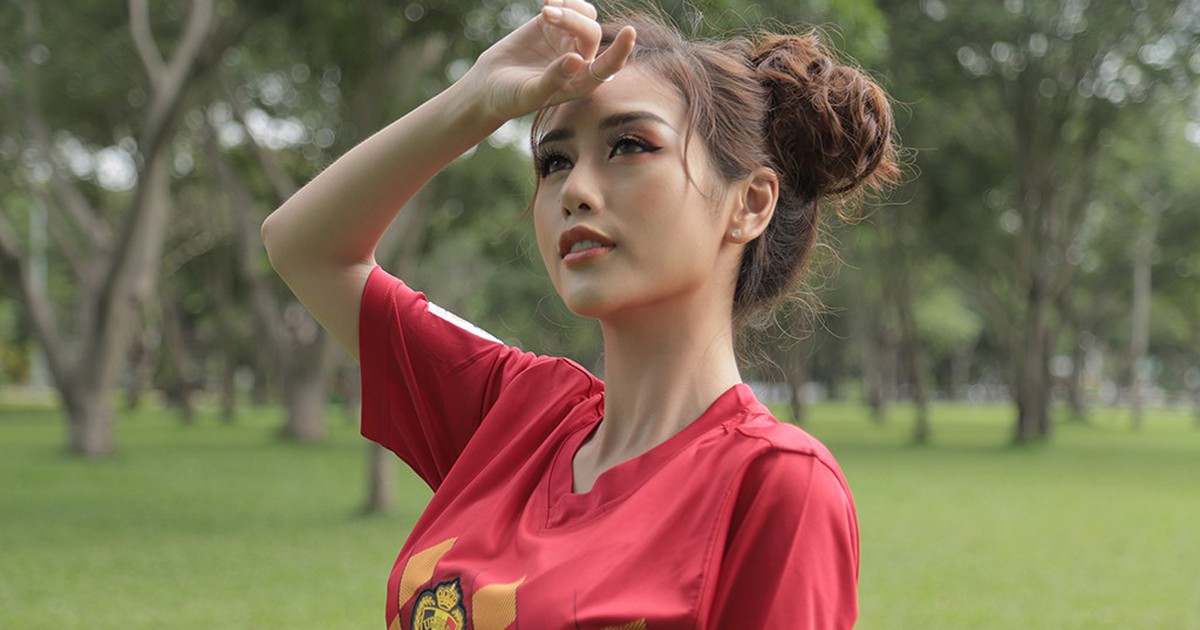 Người đẹp Quỳnh Nhi đặt niềm tin vào Modric và Rakitic