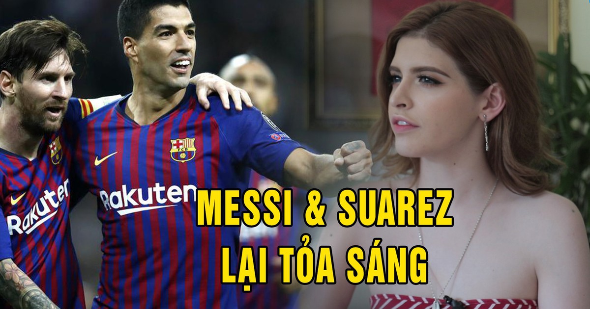 Người đẹp Andrea Aybar: “Messi và Suarez sẽ tỏa sáng tại Old Trafford“