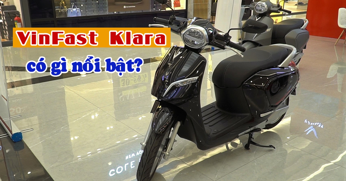 Xe máy điện thương hiệu Việt VinFast Klara có gì nổi bật?