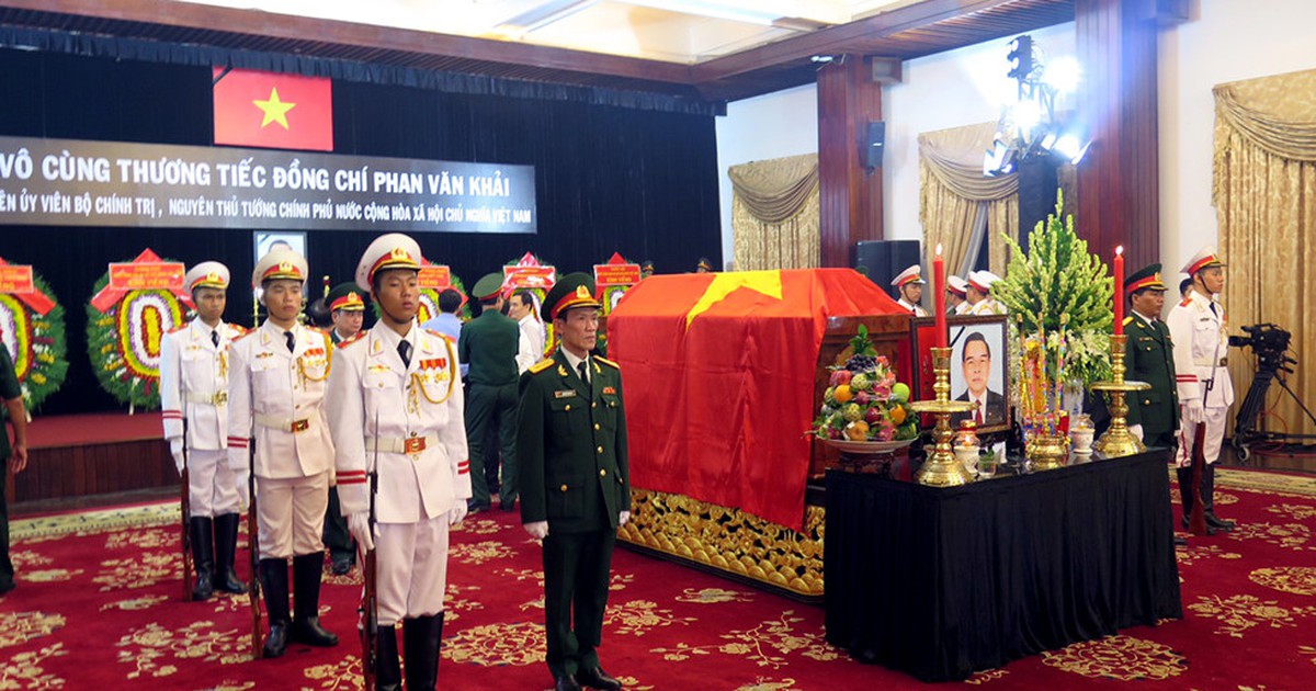 Lễ viếng nguyên Thủ tướng Phan Văn Khải