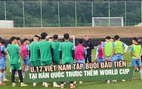 U.17 Việt Nam tập buổi đầu tiên tại Hàn Quốc, tăng tốc trước thềm World Cup 2026